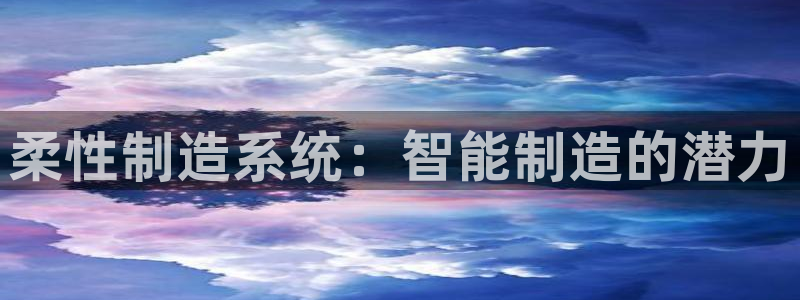 彩神8彩平台官网：柔性制造系统：智能制造的潜力