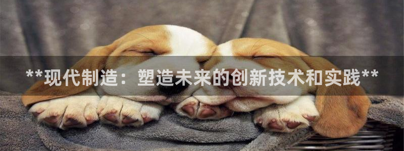 下载彩神v8：**现代制造：塑造未来的创新技术和实践**