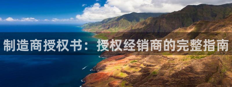 彩神旗下有哪些平台：制造商授权书：授权经销商的完整指南