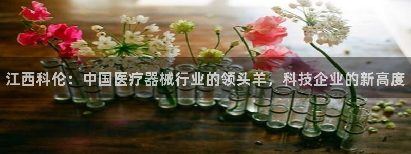 彩神v8手机客户端下载：江西科伦：中国医疗器械行业的领头羊，